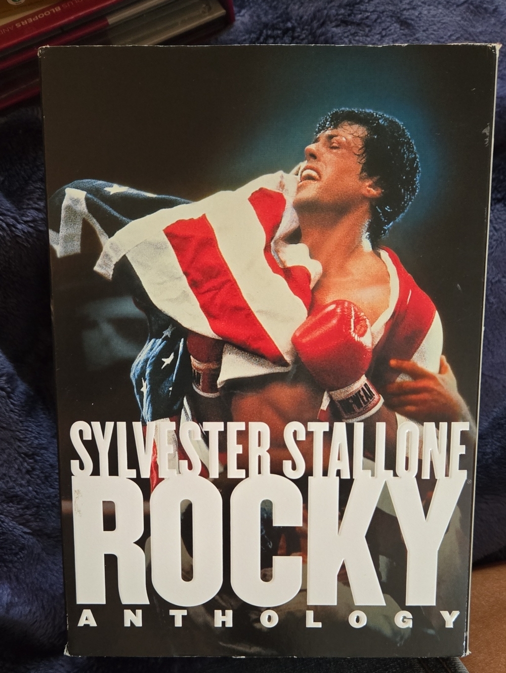 Rocky Anthology VHS/DVD Box Set - Sylvester Stallone Cover